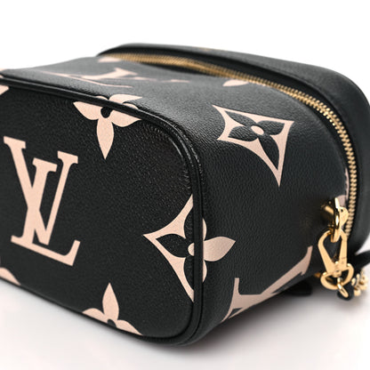Louis Vuitton Empreinte Monogram Giant Vanity PM Black Beige 9 of 9