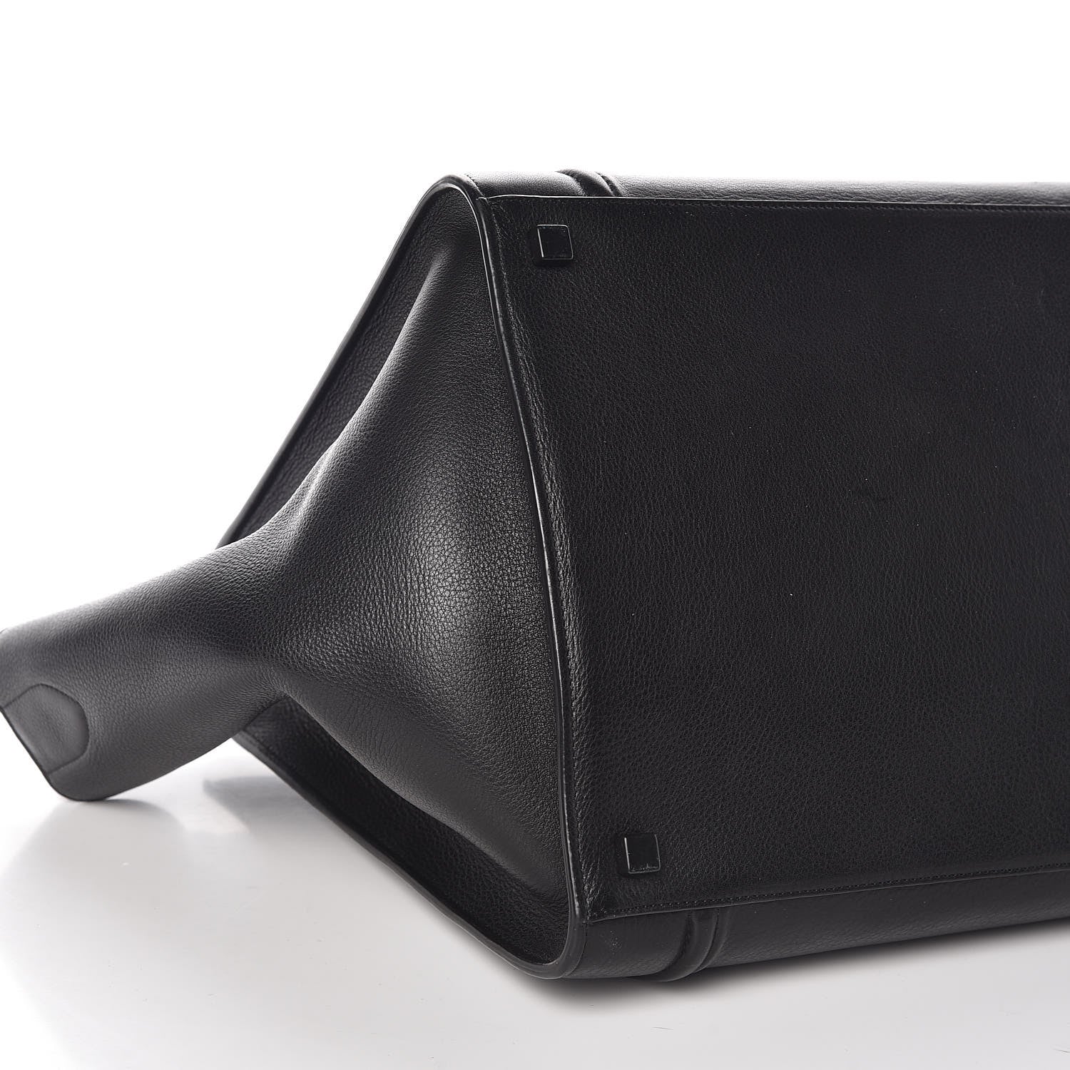 Celine Supple Calfskin Medium Phantom Luggage Black 5 of 10