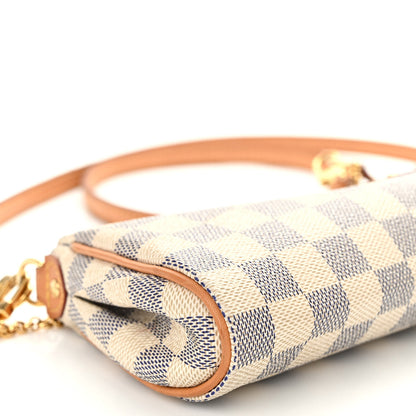 Louis Vuitton Damier Azur Eva Clutch 9 of 10