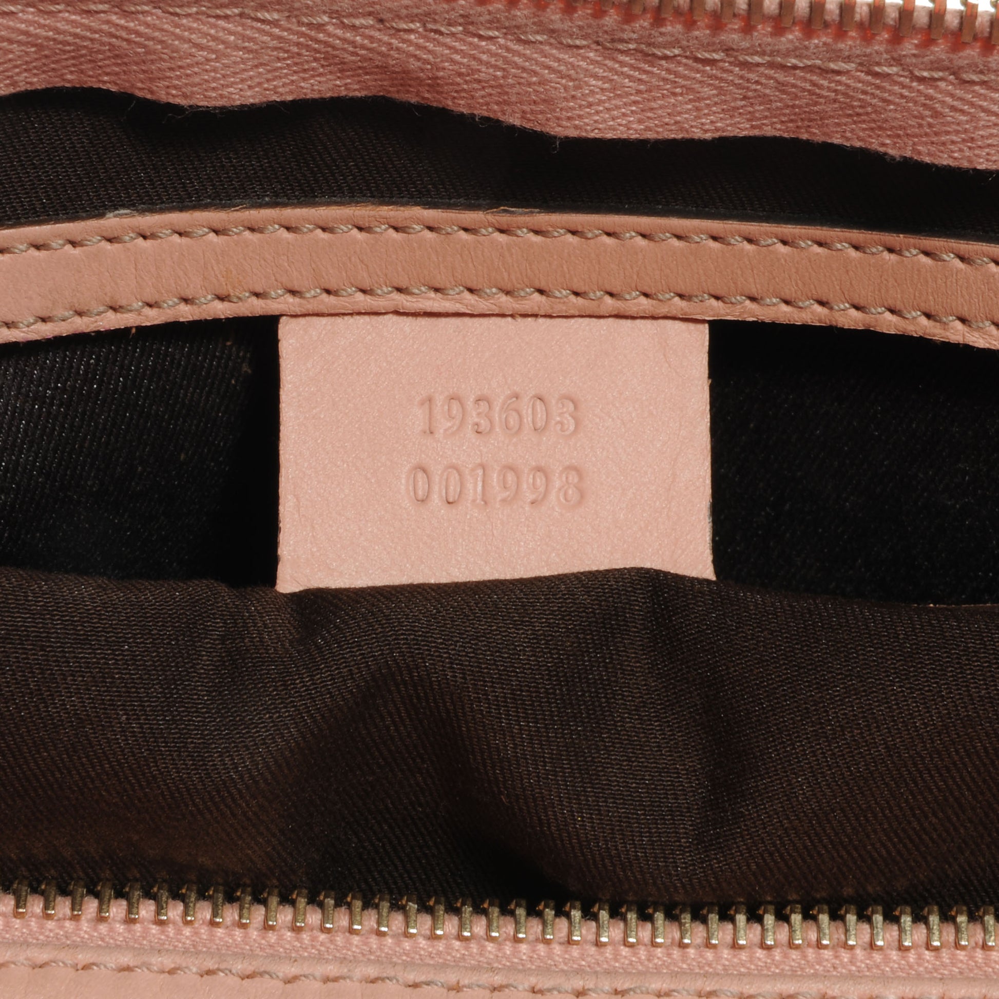 Gucci Crystal Monogram Joy Medium Boston Pink 7 of 9