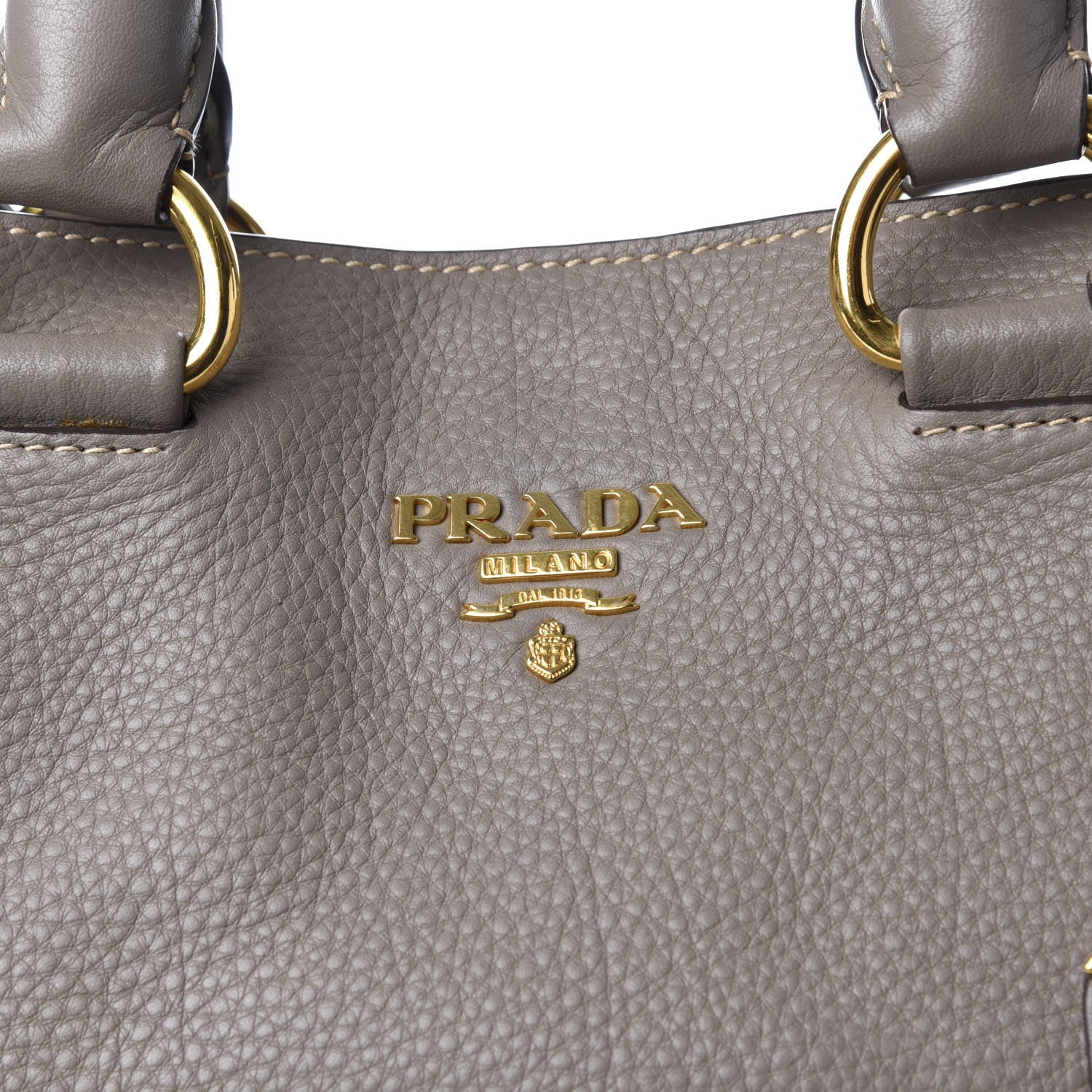 Prada Vitello Daino Tote Argilla 10 of 10