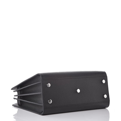 Saint Laurent Grained Calfskin Baby Sac De Jour Black 4 of 9