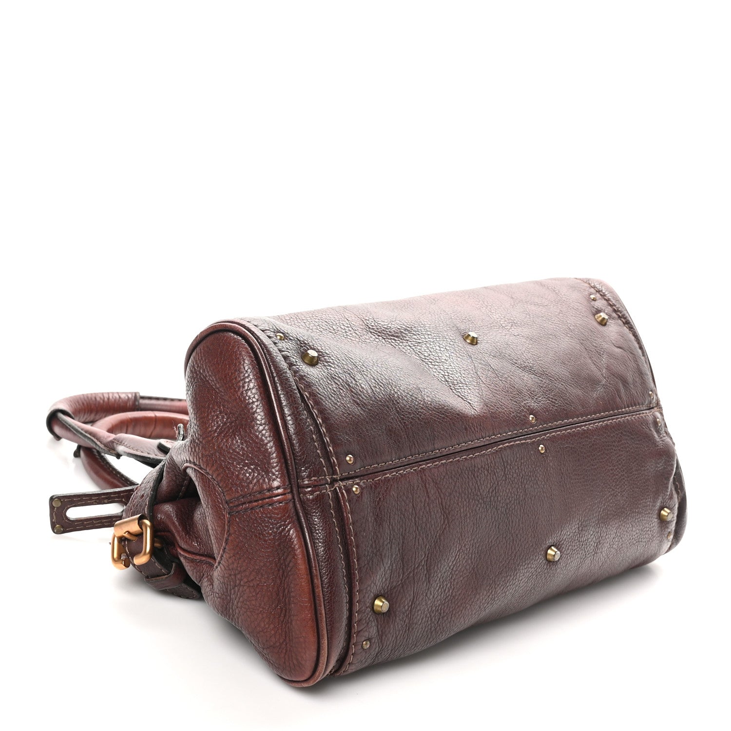 Chloe Calfskin Medium Paddington Satchel Chocolate 4 of 12