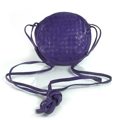 Bottega Veneta Vintage Woven Shoulder Bag Purple 1 of 8