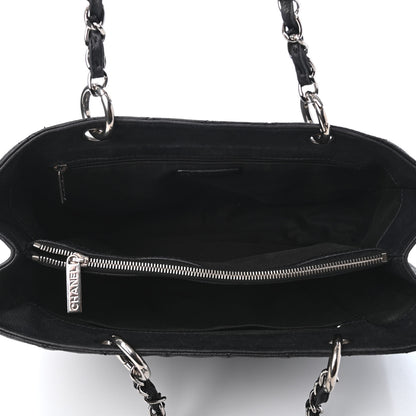 Chanel Caviar Quilted Grand Shopping Tote GST Black 4 of 4