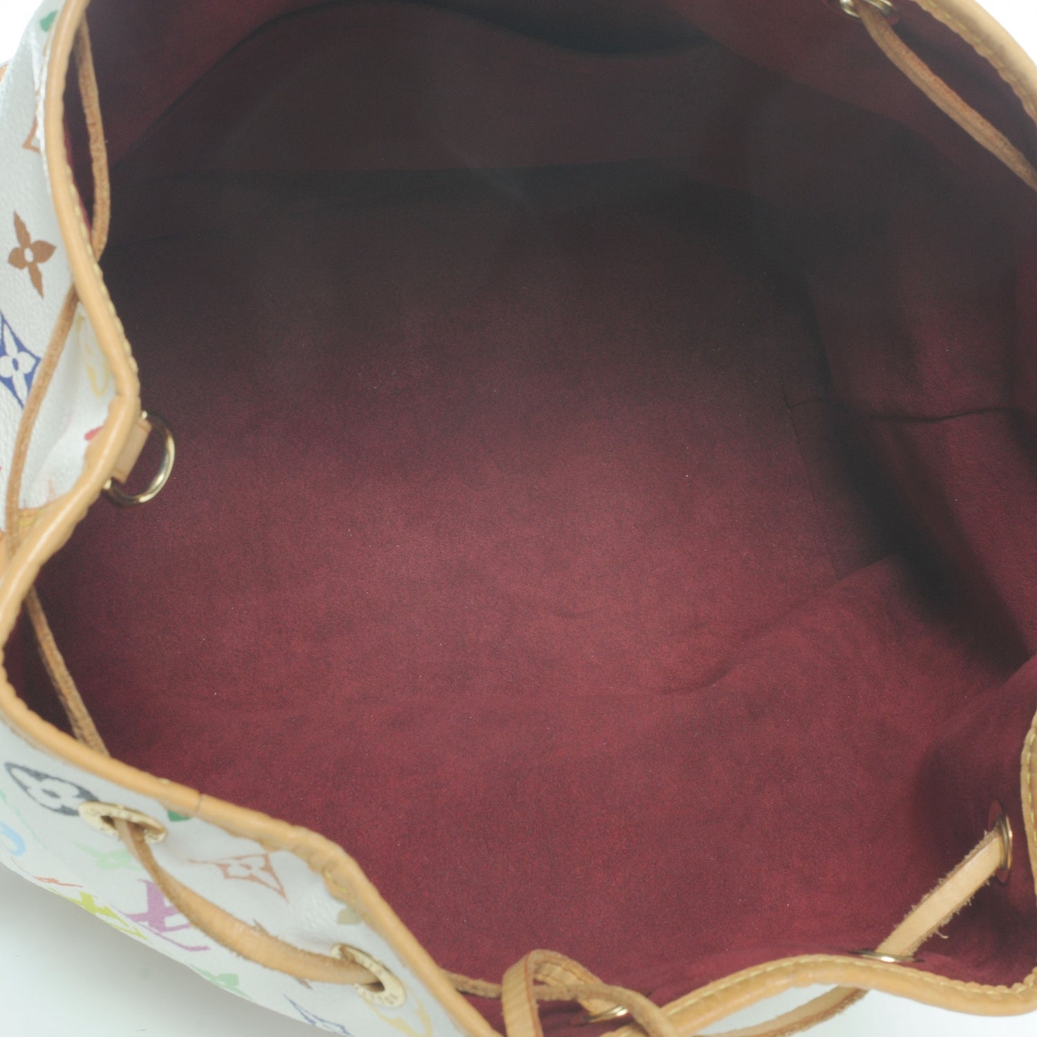 Louis Vuitton Monogram Multicolor Petit Noe White 6 of 6
