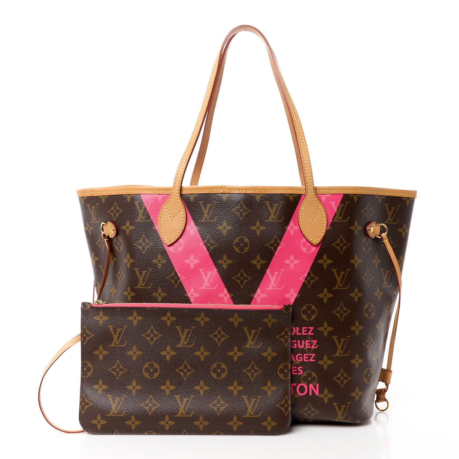 Louis Vuitton Monogram V Neverfull MM Grenade 3 of 16