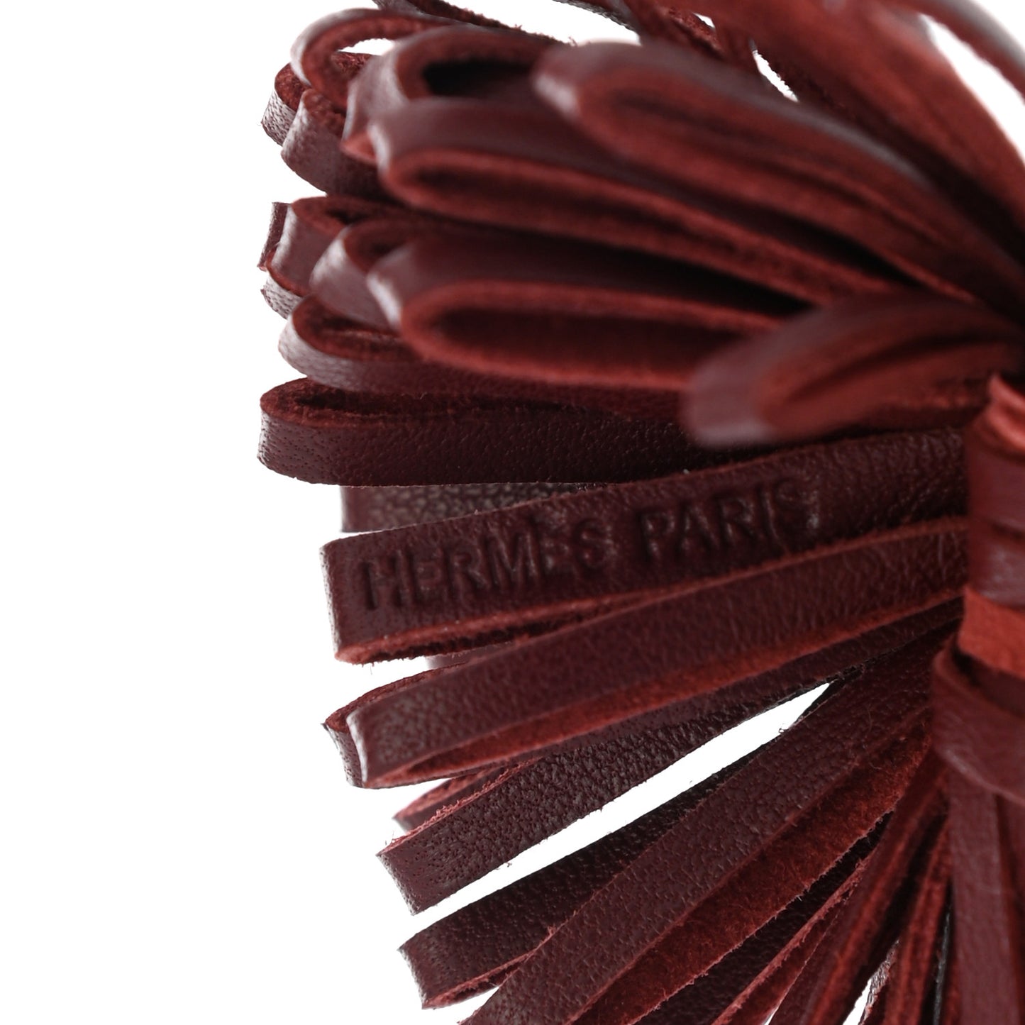 Lambskin Carmen Uno-Dos Key Holder Black Rouge H