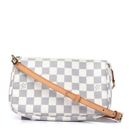 Louis Vuitton Damier Azur Accessories Pochette Long Strap 1 of 11
