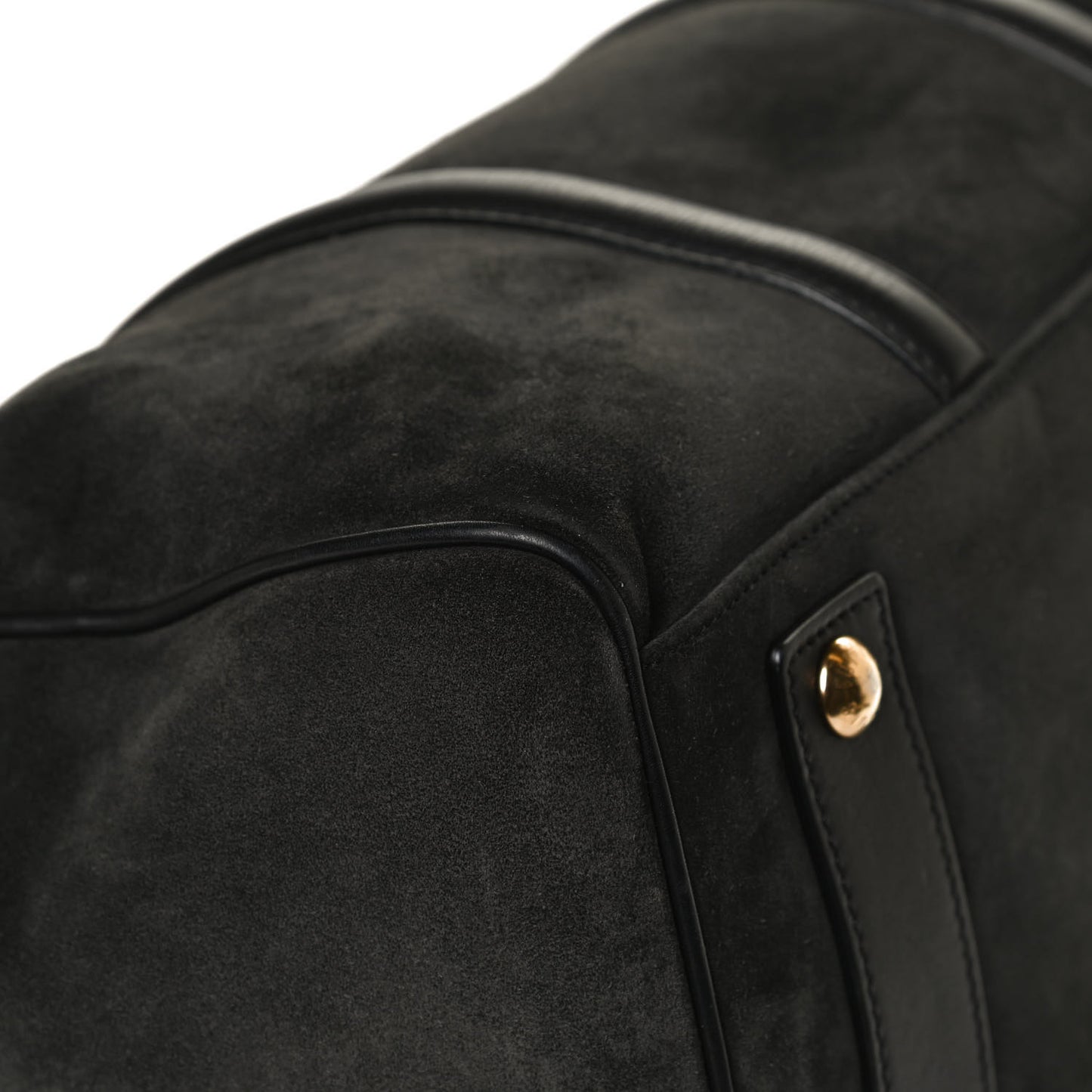 Suede Calfskin SC Bag MM Asphalt