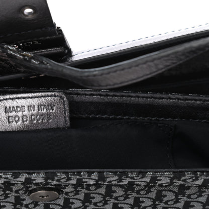 Christian Dior Metallic Monogram Street Chic Shoulder Bag Black 7 of 11