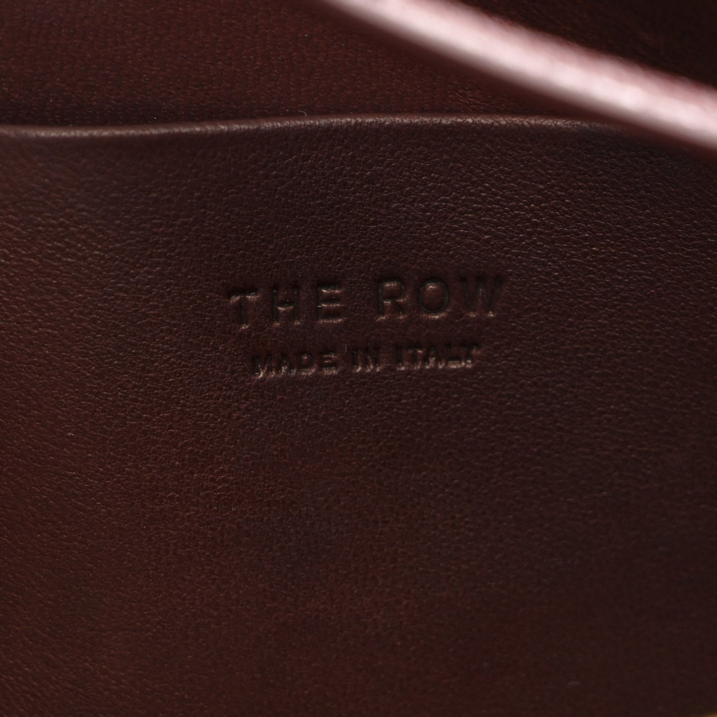 Saddle Calfskin Dalia Baguette Shoulder Bag Raisin