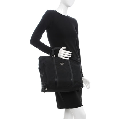 Prada Tessuto Nylon Tote Black 2 of 11