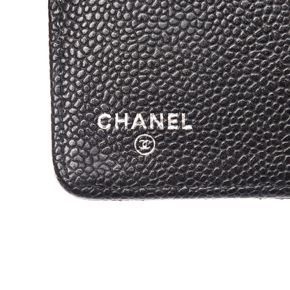 Chanel Caviar Quilted Medium Agenda Cover Black 6 of 10