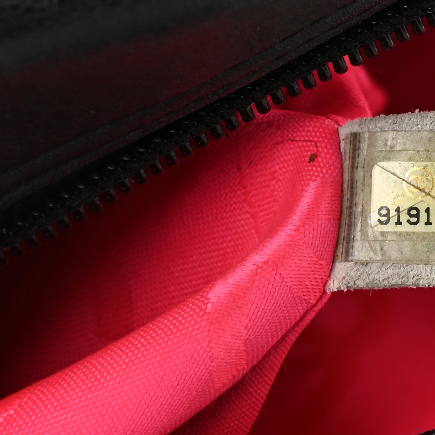 Calfskin Quilted Large Cambon Bowler Black
