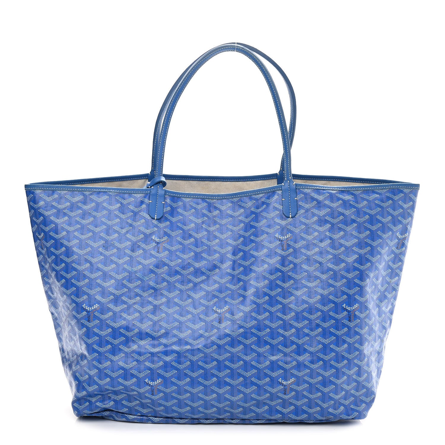 Goyard Goyardine Saint Louis GM Sky Blue 2 of 14