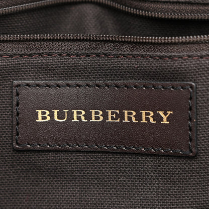 Burberry Haymarket Check Small Orchard Bowling Bag Chocolate 6 of 14