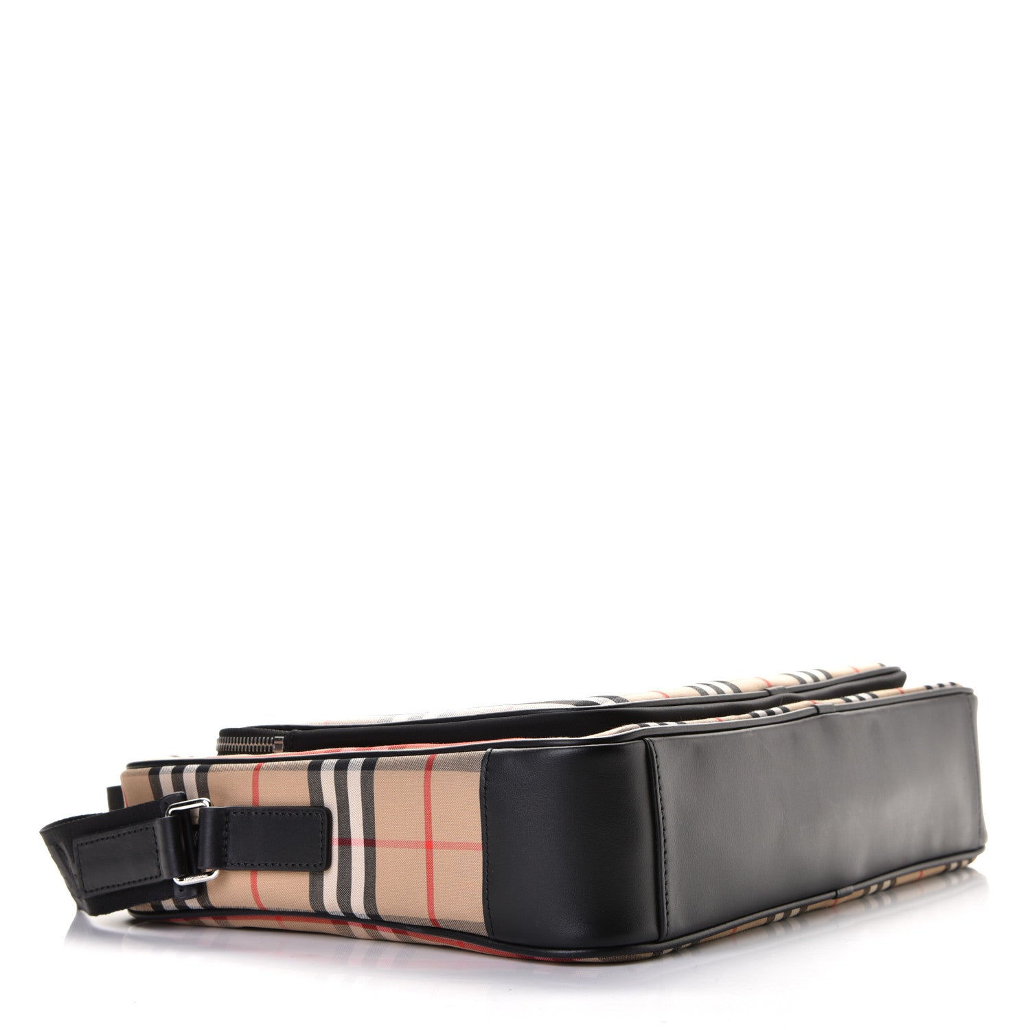 Burberry Vintage Check Calfskin Marlon Messenger Bag Archive Beige 3 of 5