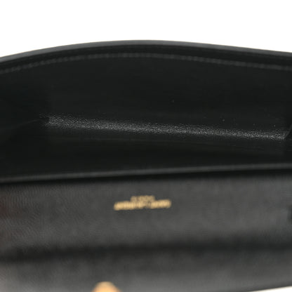Saint Laurent Grain De Poudre Uptown Chain Wallet Black 6 of 11