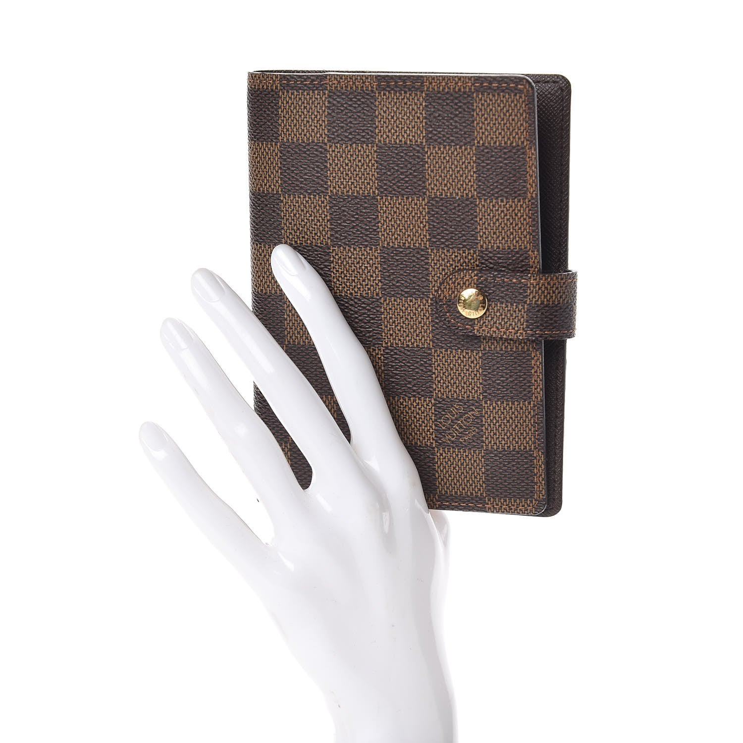 Louis Vuitton Damier Ebene Small Ring Agenda Cover 2 of 6