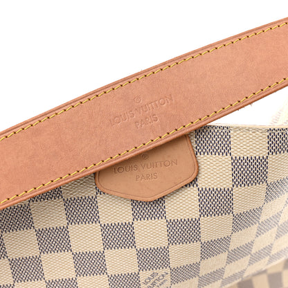 Louis Vuitton Damier Azur Graceful MM Rose Ballerine 12 of 14