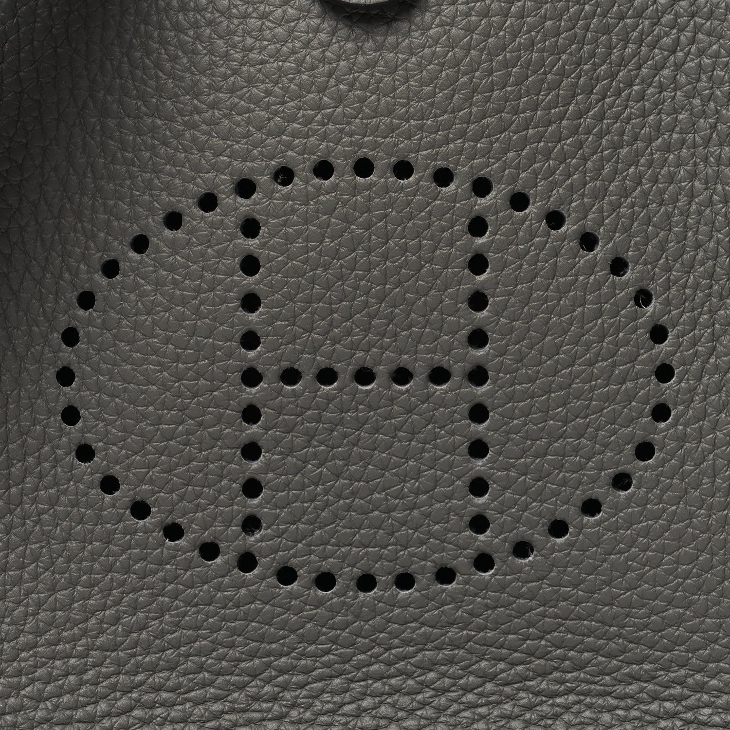 Hermes Taurillon Clemence Evelyne TPM Gris Meyer 8 of 10