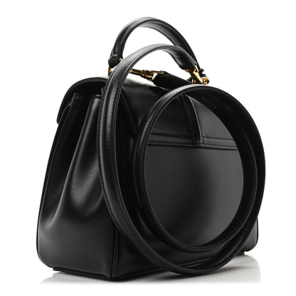 Celine Satinated Calfskin Mini 16 Top Handle Bag Black 3 of 10