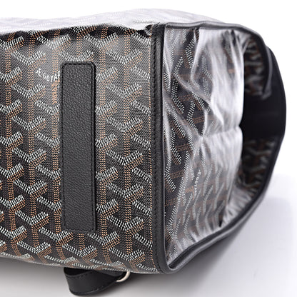 Goyard Goyardine Saint Leger Soft Briefcase Backpack Black 9 of 9