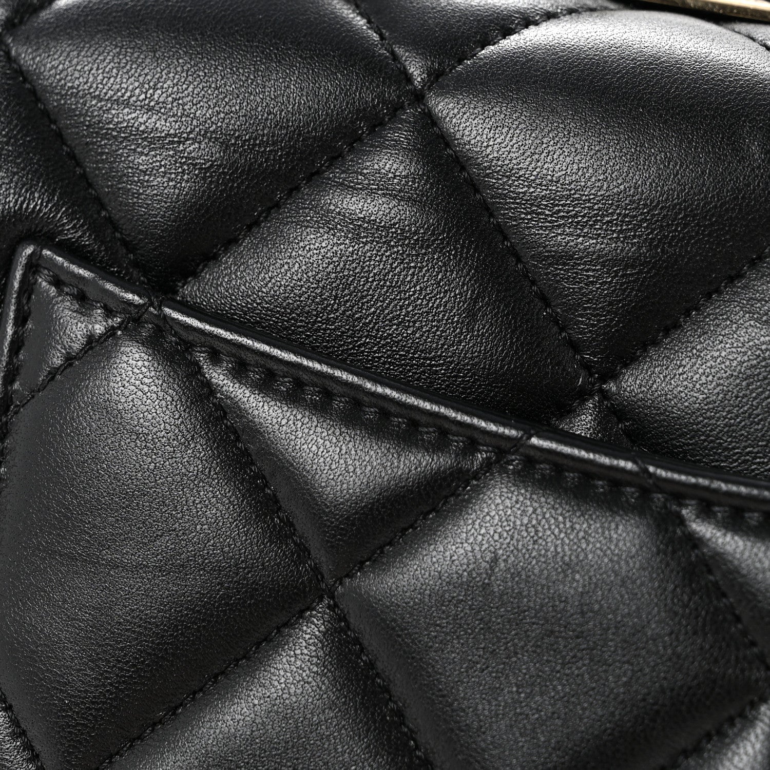 Chanel Lambskin Quilted Small Trendy CC Dual Handle Flap Bag Black 14 of 14