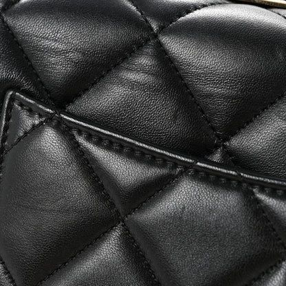 Chanel Lambskin Quilted Small Trendy CC Dual Handle Flap Bag Black 14 of 14