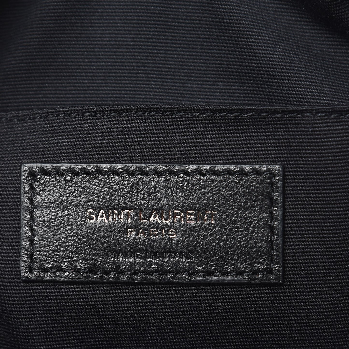Calfskin Matelasse Monogram Lou Camera Bag Black