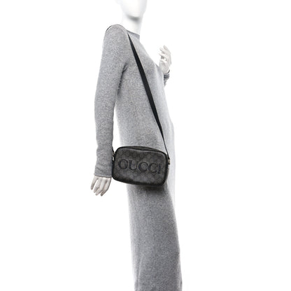 Gucci GG Supreme Monogram Mini Shoulder Bag Grey Black 2 of 11