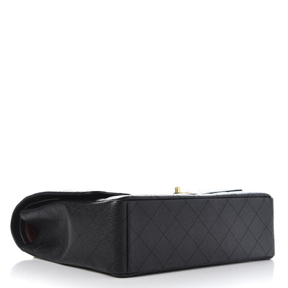 Chanel Caviar Quilted Maxi Double Flap Black 5 of 9