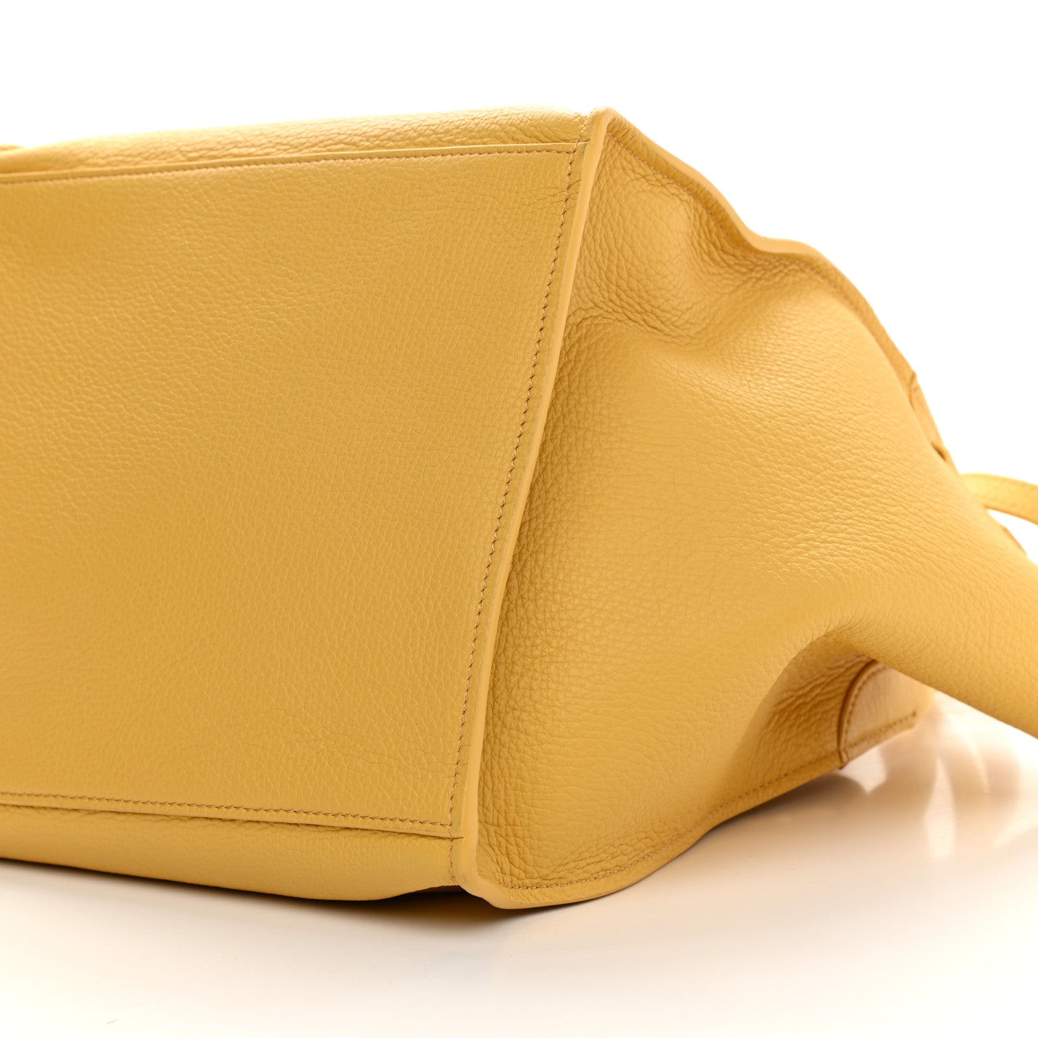 Celine Supple Grained Calfskin Small Big Bag Sunflower 9 of 10