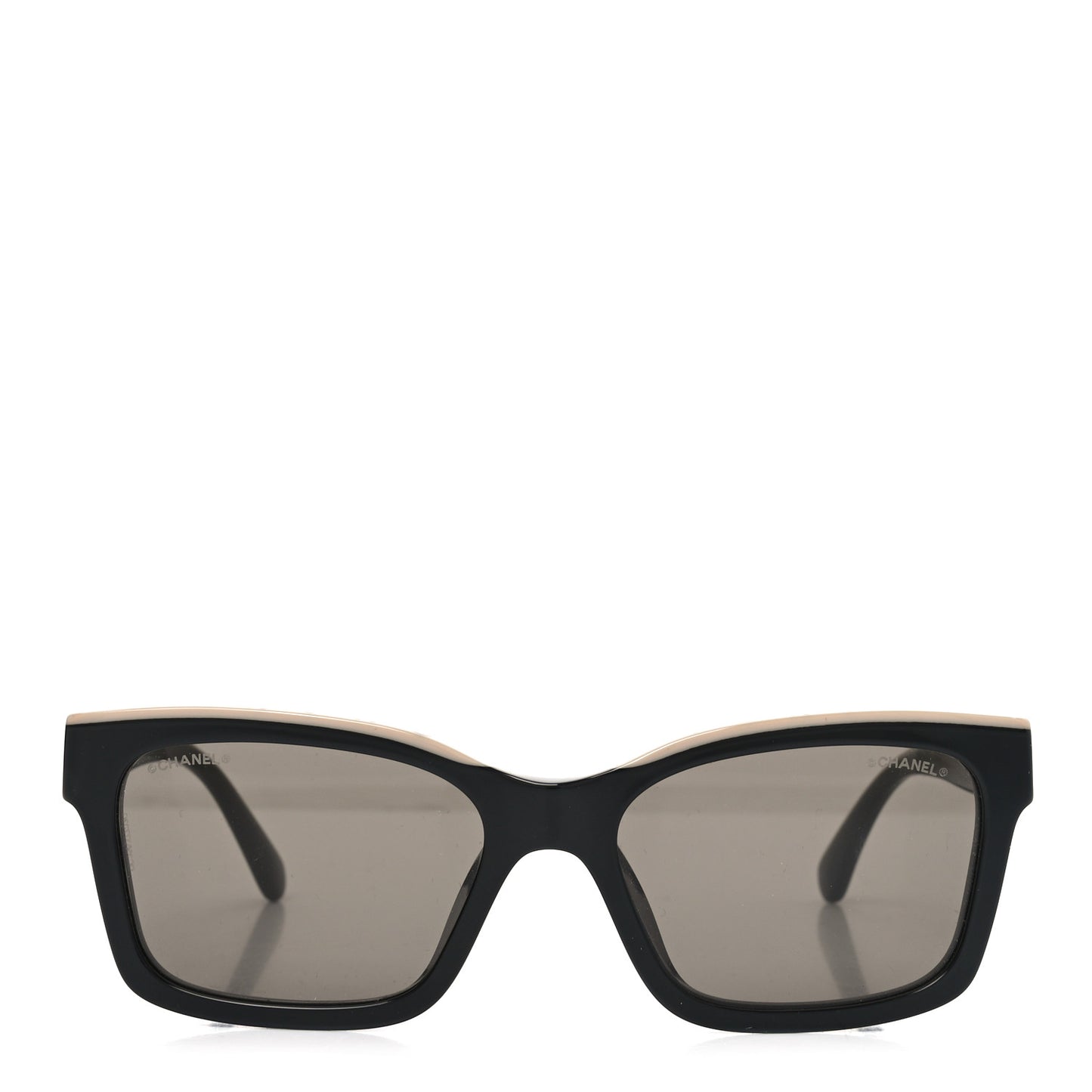 Acetate Polarized Square Sunglasses 5417-A Black