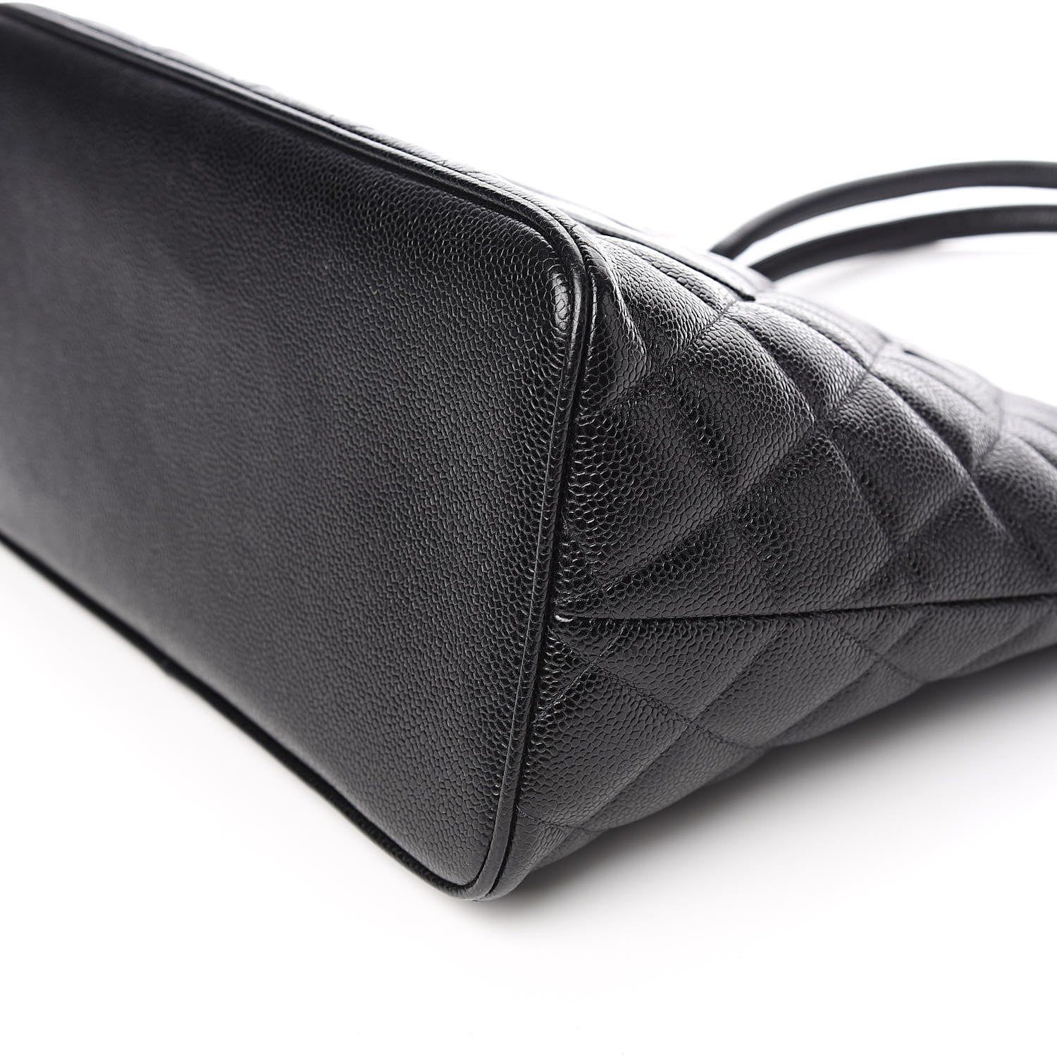 Chanel Caviar Quilted Medallion Tote Black 10 of 11