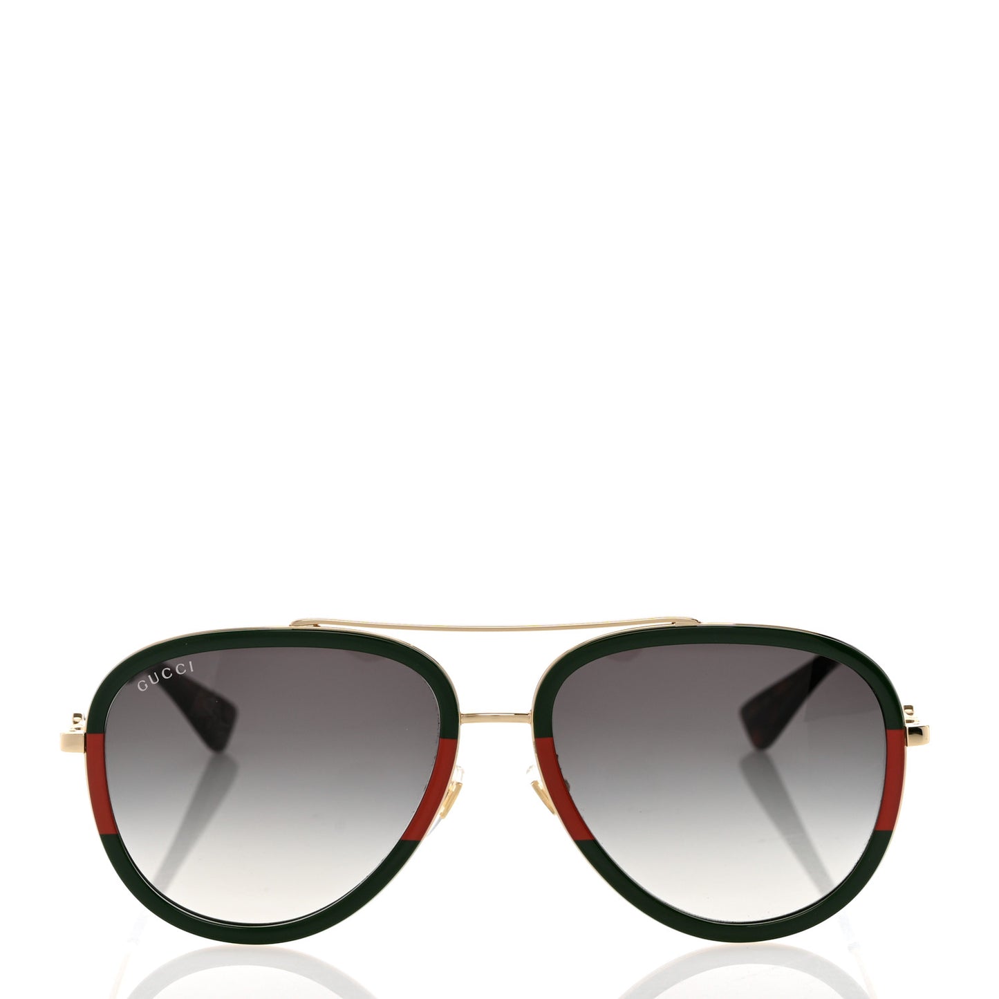 Acetate Web Aviator Sunglasses GG0062S Green Red