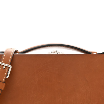 Moynat Barenia Little Suitcase Tan 7 of 11