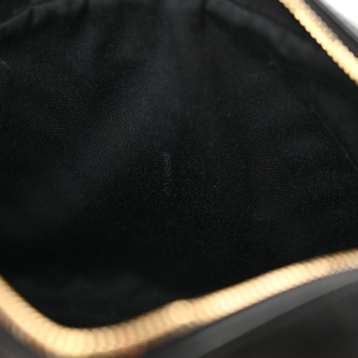 Calfskin Matelasse Monogram Lou Camera Bag Black