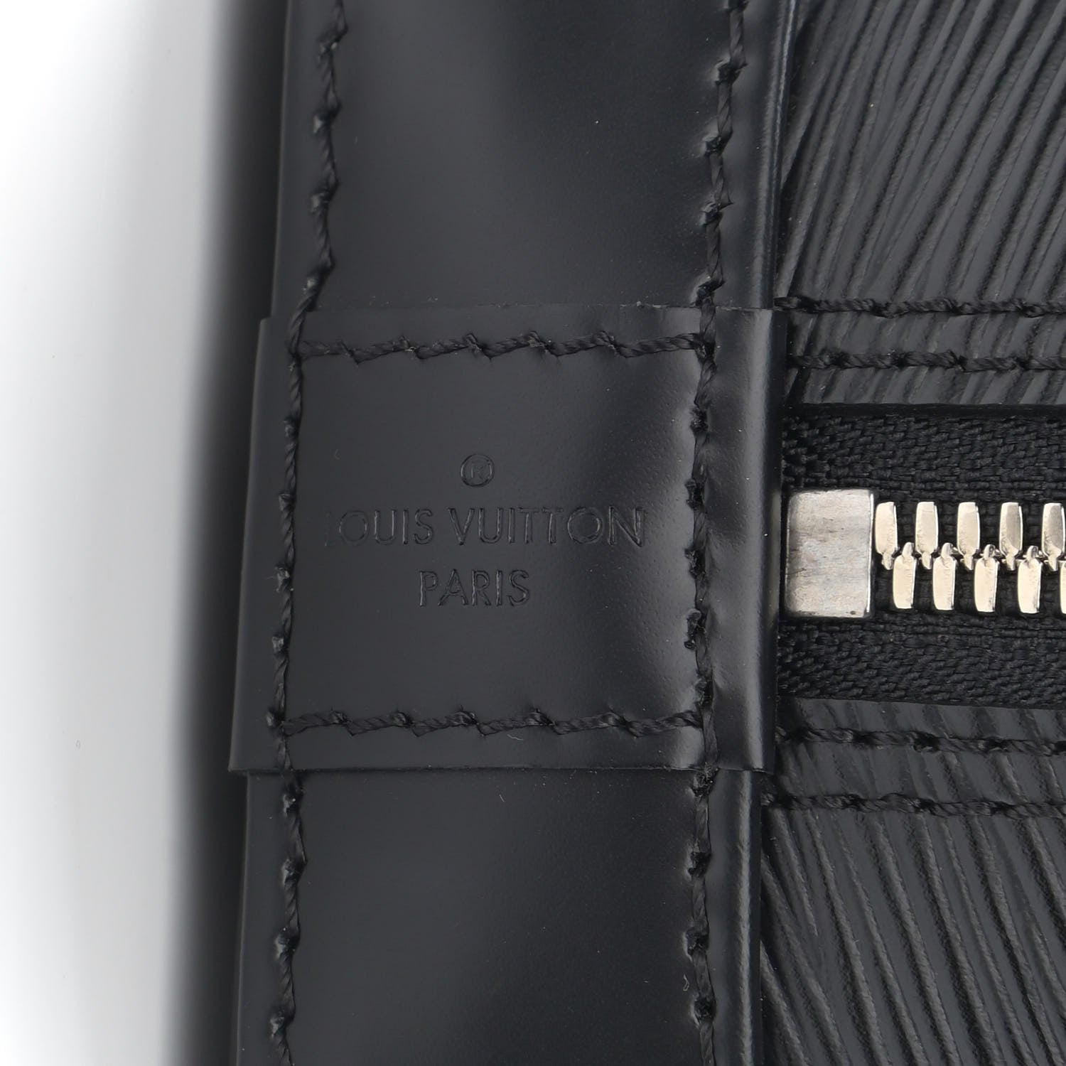 Louis Vuitton Epi Alma BB Black 6 of 11