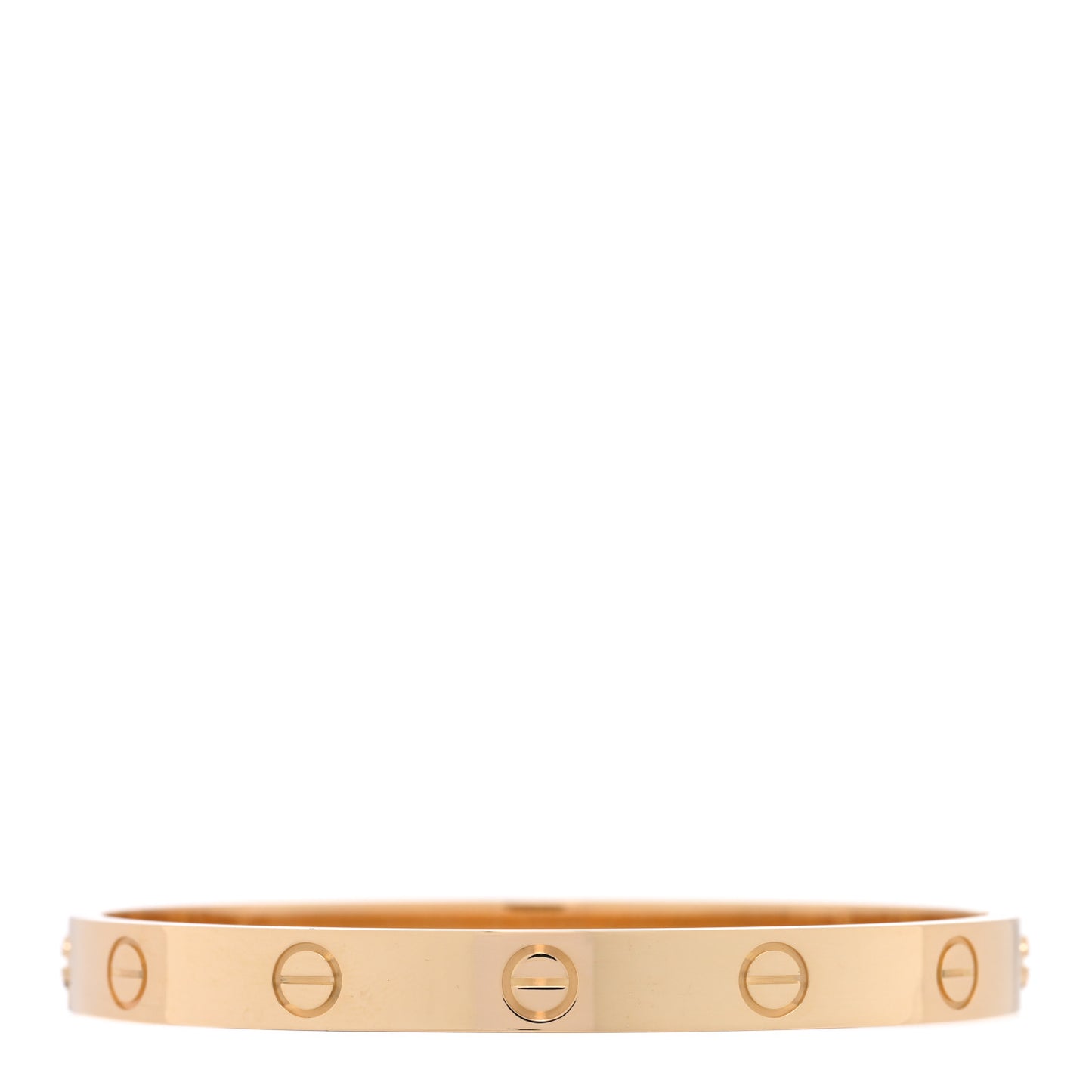 18K Yellow Gold LOVE Bracelet 16