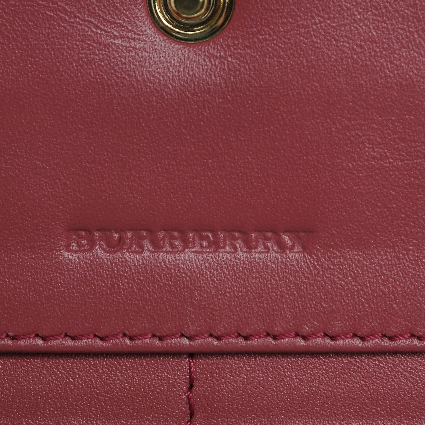 Heritage Grain Penrose Continental Wallet Crimson Pink