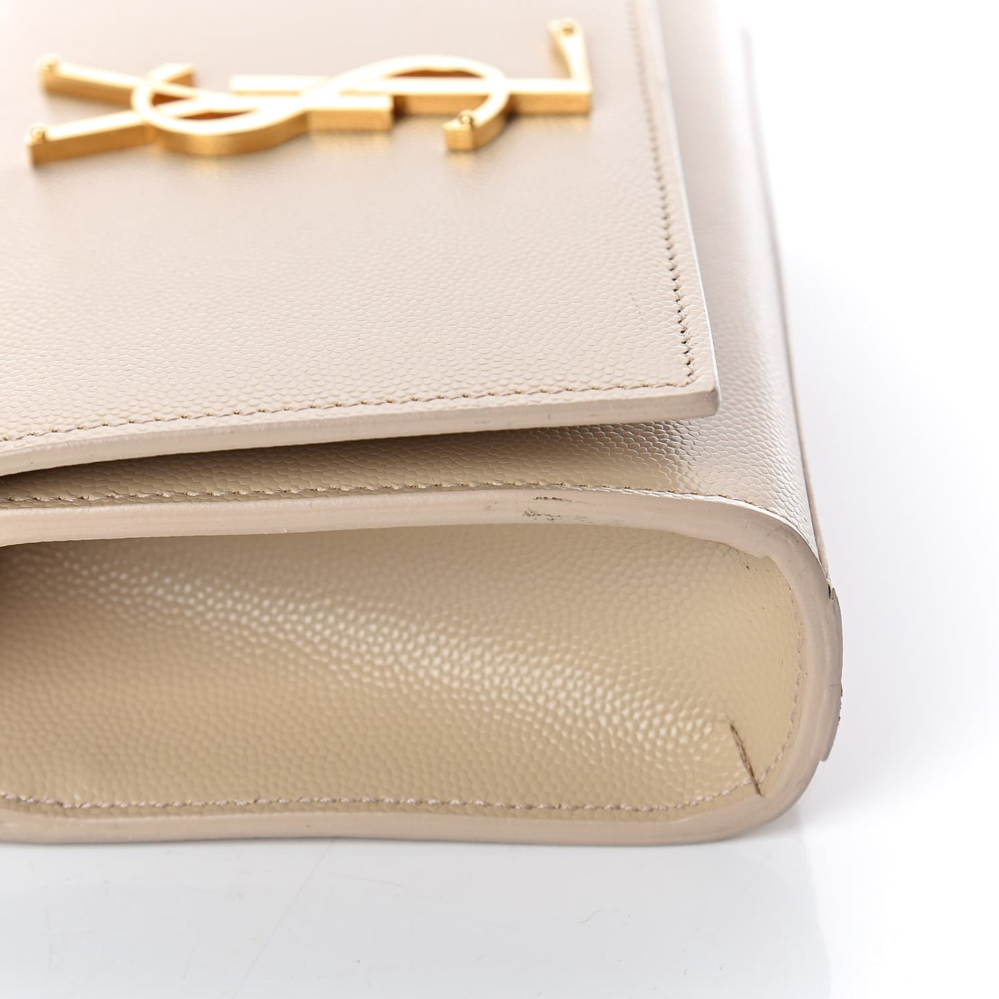 Grain De Poudre Small Monogram Kate Satchel Nude Powder