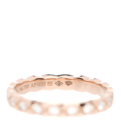 Chanel 18K Beige Gold Diamond Mini Coco Crush Ring 55 7.25 6 of 7