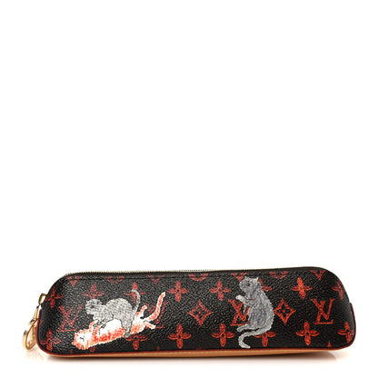 Louis Vuitton Catogram Elizabeth Pouch Orange Marron 1 of 8