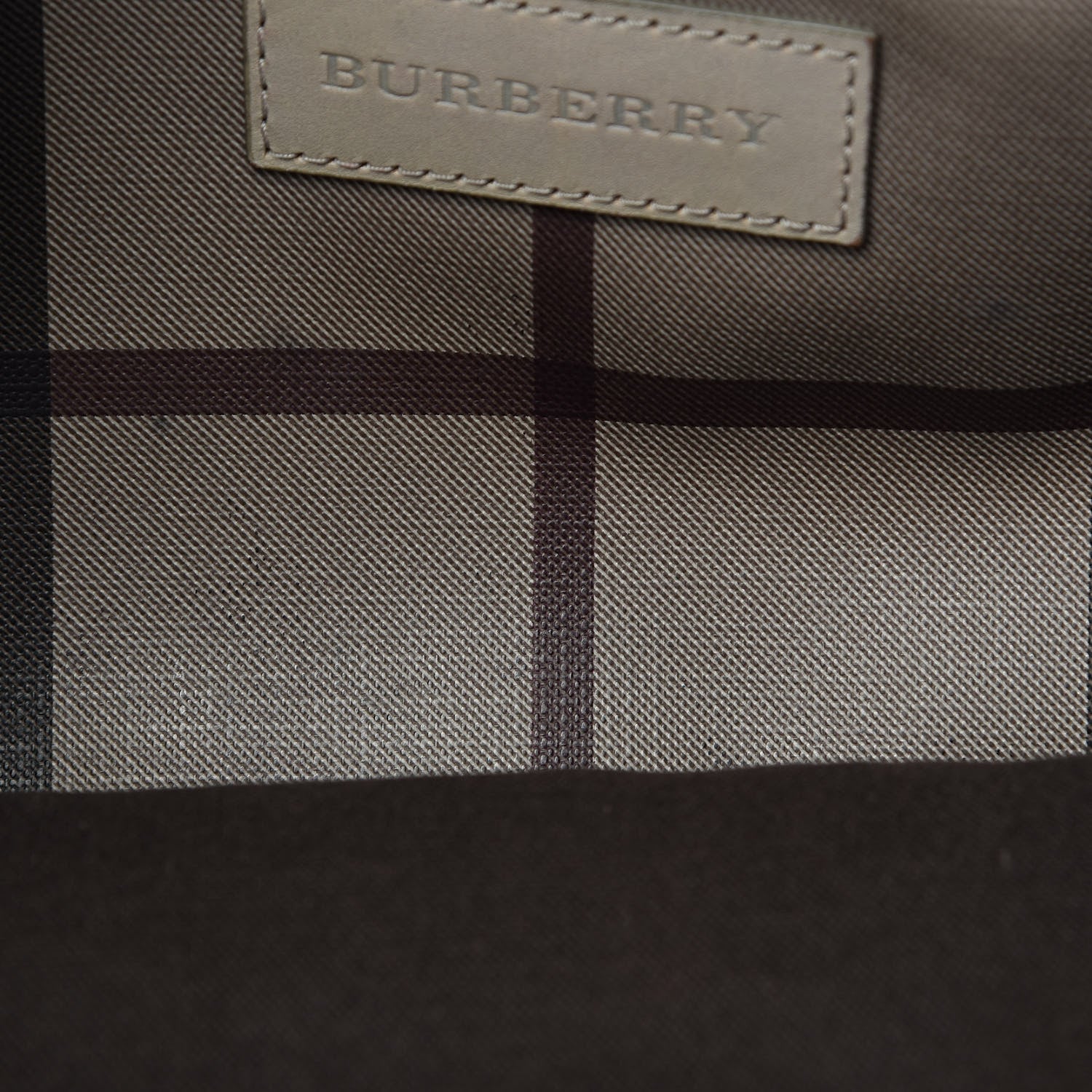 Burberry Smoked Check Small Canterbury Tote Trench 10 of 16