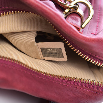 Chloe Calfskin Medium Paraty Cyclamen 9 of 16