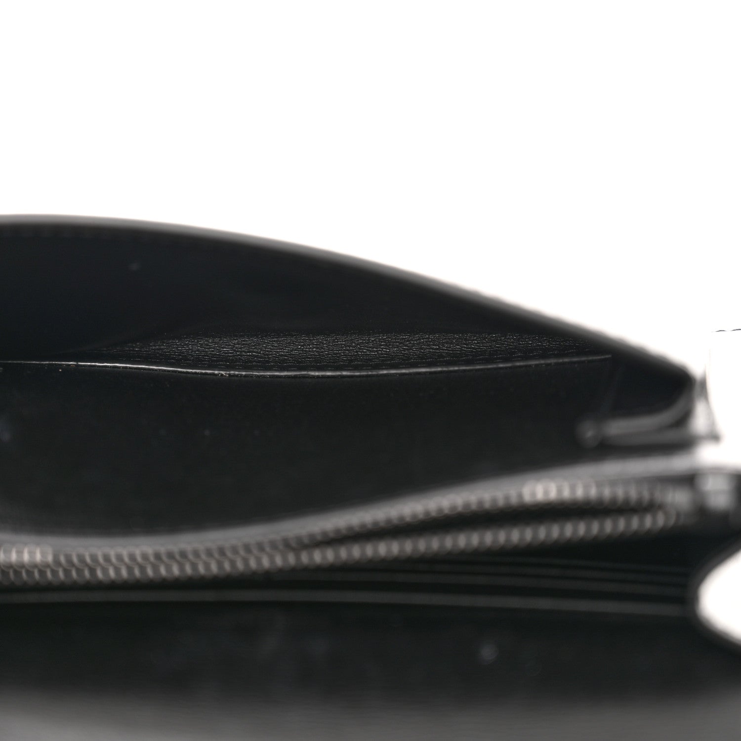 Saint Laurent Calfskin Monogram Sunset Chain Wallet Black 6 of 18