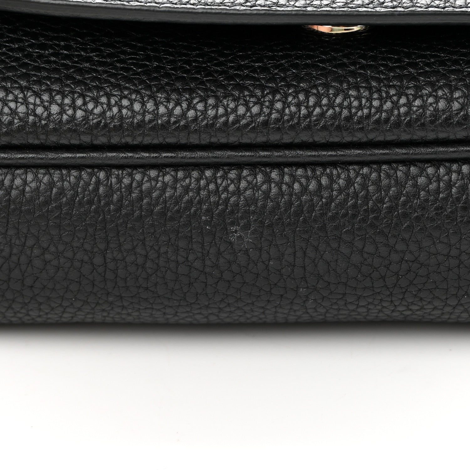 Gucci Pebbled Calfskin Medium Soho Flap Crossbody Black 14 of 14