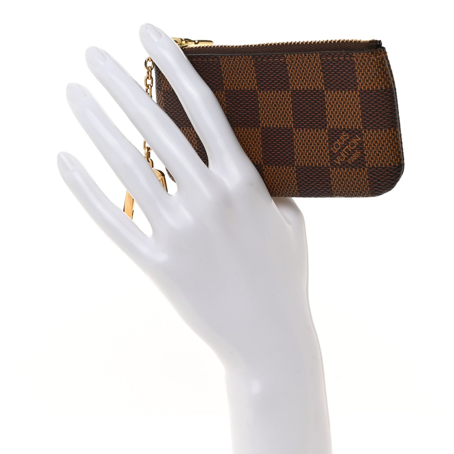 Damier Ebene Key Pouch